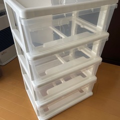 収納ケース4段