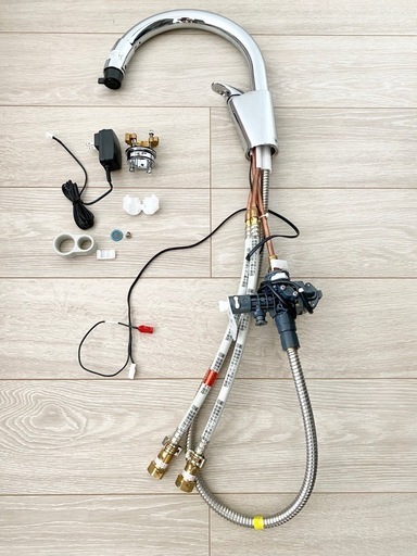 【未使用品、値下ウェルカム！】LIXIL製タッチレス水栓ナビッシュ