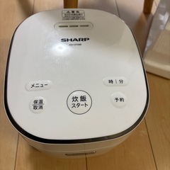 SHARP 炊飯器　KS-CF05B 3合炊き
