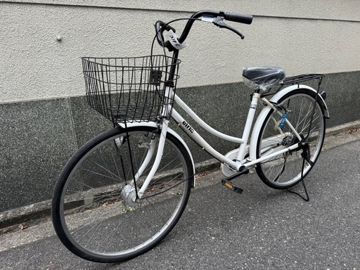 295番　全車両格安販売‼️ 26インチ オートライト　シティサイクル　ママチャリ