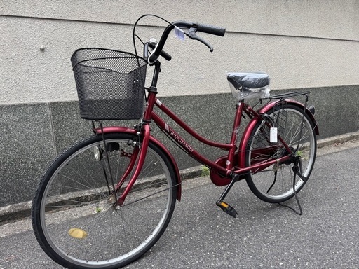 298番　全車両格安販売‼️ 24インチ シティサイクル　ママチャリ