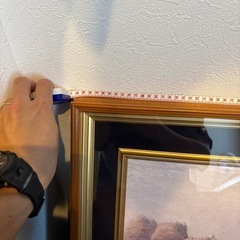 ミレー　落穂拾い　　額縁付き　絵画の画像