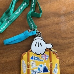 ディズニー☆ストラップ☆チケットホルダーの画像