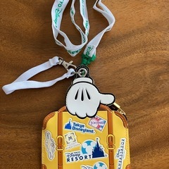 ディズニー☆ストラップ☆チケットホルダーの画像