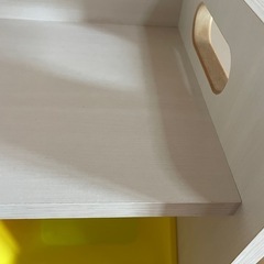 おもちゃラック　収納棚の画像