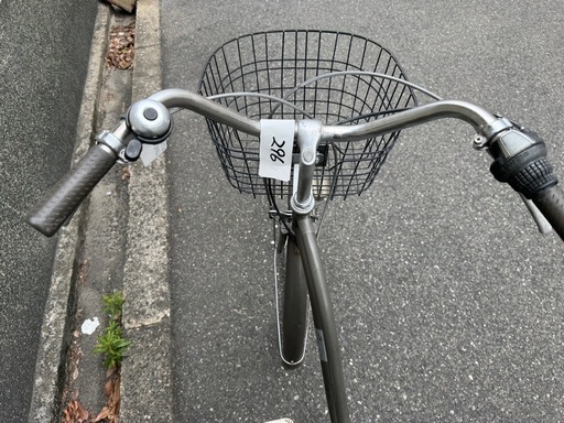 296番 全車両格安販売‼️ 26インチ 変速付き オートライト シティ