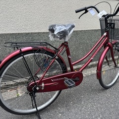 298番　全車両格安販売‼️ 24インチ シティサイクル　ママチャリの画像