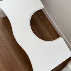 ‼️無料‼️トイレ台×ホワイト‼️の画像