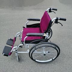 車椅子 軽量 折りたたみ アルミの画像
