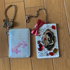 ディズニー定期券入れ二つセット
