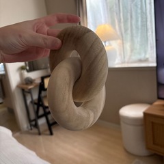 現金手渡し⚠️天然木のオブジェの画像