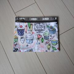 ★美品★LeSportsac/レスポートサック/ポーチ カップケーキ柄