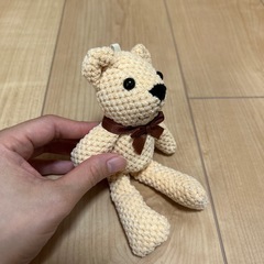 ニベアくまちゃん　おかおマスコット　ぬいぐるみ　ストラップの画像