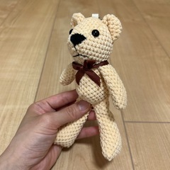 ニベアくまちゃん　おかおマスコット　ぬいぐるみ　ストラップの画像