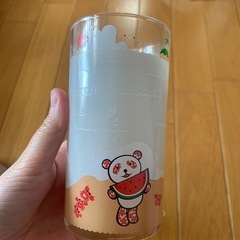 さくらパンダのグラス新品の未使用