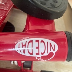 【美品】Shop Japan(ショップジャパン) 健康ステッパー ナイスデイ プレミアム レッドの画像