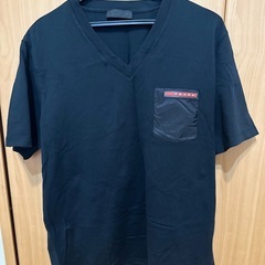 PRADA/黒/Tシャツ/L size