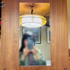 ミラー・ハンガーラック付き衣類収納タンスお譲りしますの画像