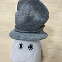 Dickies  ニット帽　グレー　スノボ　スキー　の画像