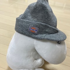 Dickies  ニット帽　グレー　スノボ　スキー　の画像