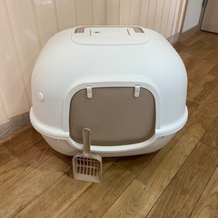 美品　猫　トイレ　システム猫用トイレ　清掃済  の画像