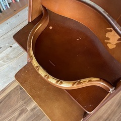 大川家具ハイチェア　　の画像