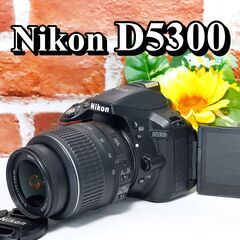 【全国送料無料】 ショット数少なめ！ Nikon D5300✨W...