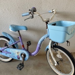 アナ雪⭐︎自転車