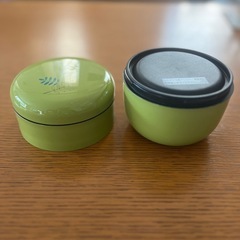【お弁当箱（グリーン・2段タイプ）】の画像