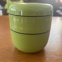 【お弁当箱（グリーン・2段タイプ）】の画像