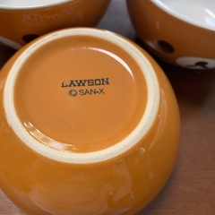 リラックマ　ボール 陶器5セットの画像
