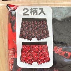 【新品】マーベル デッドプール ボクサーパンツ　ボクサーブリーフ140サイズ 下着の画像