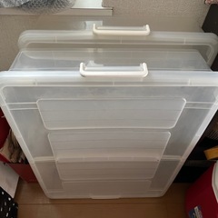 コロコロ付きのプラケース2セット！