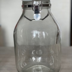①取っ手付き　果実酒用ビン4L