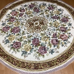 ゴブラン　円形テーブルクロス直径160cm  未使用