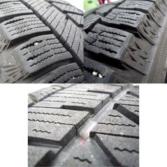タイヤ スタッドレスタイヤ 4本セット ブリヂストン VRX3 155/65R13 2021年製 中古 BRIDGESTONE 苫小牧西店の画像