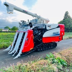 埼玉県深谷市　GC447モデルのYANMAR製コンバイン、稲作に...
