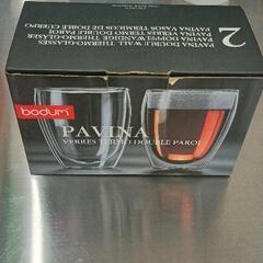 0601-068 ボダム ダブルウォールグラス パヴィーナ 2個セット