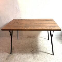 ◆🔶送料無料・設置無料有り🔶◆ACMEオリジナル GRANDVIEW DINING TABLE LB W1200 グランドビュー ダイニングテーブル + ウッドベンチセットの画像