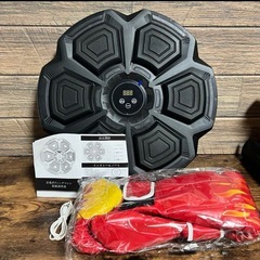 音楽ボクシングマシン Bluetooth接続 ボクササイズ トレーニング 室内の画像