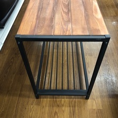 ローシェルフ　アイアンフレーム　【トレファク　川越店】の画像