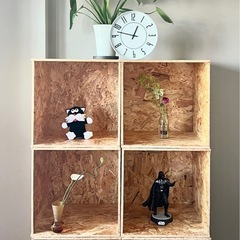 集成材収納BOX（DIY品）