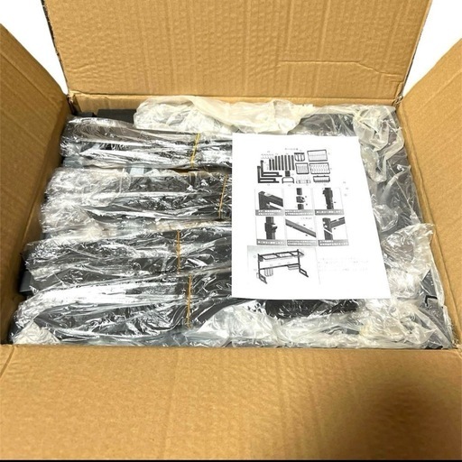 水切りラック シンク上 ステンレス キッチン収納 棚 伸縮式 2段 組み立て簡単