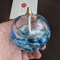 ★新品未使用品★津軽びいどろ オイルランプの画像