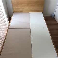 セミダブルベッドフレーム ベッドフレーム 引き出し付き💳自社配送...