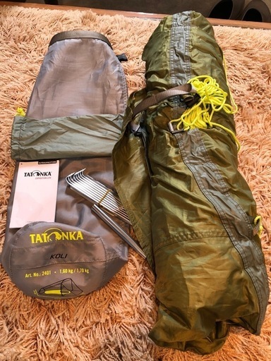 tatonka ULテント タトンカ Tatonka タープ Tarp 4 TC 285×400cm ポリコットン 撥