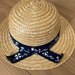 ベビー麦わら帽子　48cm