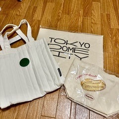 トートバッグ　スタバ　東京ドーム　ハーゲンダッツ　スターバックス