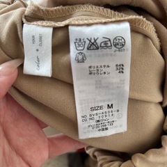 キャメルパンツMサイズの画像