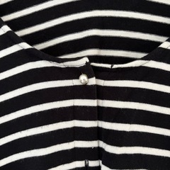 ボーダーカーディガンの画像
